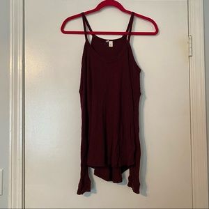 Cold Shoulder Knit Sweater